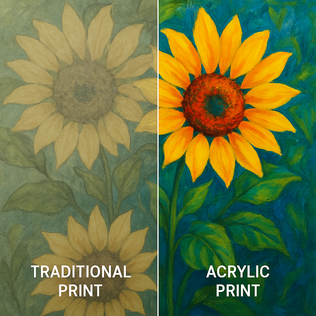 Benefits of Acrylic vs. Traditional Prints