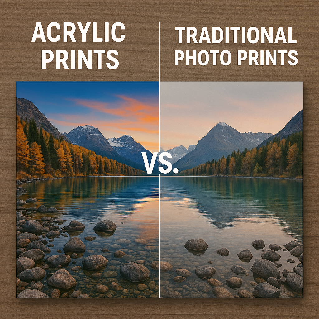 Acrylic Prints vs Traditional Photo Prints